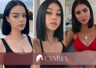 Short Bob Wig Synthetic Wigs For Women Black Ombre Red Blonde Pink Lolita Cosplay Party Natural Hair Heat Resistant Perruque Bob ALODIA STORE