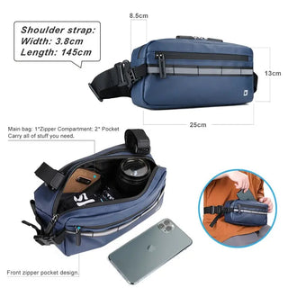 Rhinowalk Handlebar Bag Bicycle Bag Frame Pannier Bag Waterproof Multifunction Portable Shoulder Bag Cycling Bag Bike Accessorie ALODIA STORE