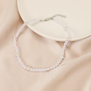 Trendy Love Pearl Necklace Female Personality Travel Party Fashion Clavicle Necklace Accessories collar perlas collar ALODIA STORE