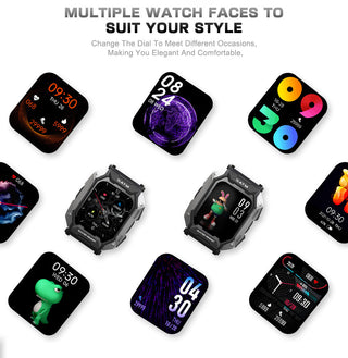 SKMEI 1.71 inch Smart Watch Men Pedometer Swimming Sports Fitness Tracker IP68 Waterproof Bluetooth SmartWatch for Android ios ALODIA STORE