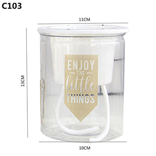Self Watering Planter Pots Mini Round Design Succulent Plant Pot Indoor Home Garden Modern Decorative Pot Garden Supplies FU ALODIA STORE