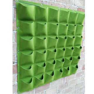 NEW Wall Hanging Pockets Planting Bags Flower Pot Waterproof Grow Bag Garden Planter Vertical Suculentas Plant Pot Home Decor ALODIA STORE