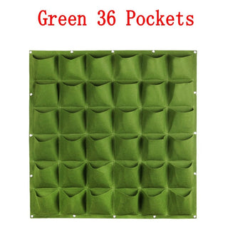 NEW Wall Hanging Pockets Planting Bags Flower Pot Waterproof Grow Bag Garden Planter Vertical Suculentas Plant Pot Home Decor ALODIA STORE