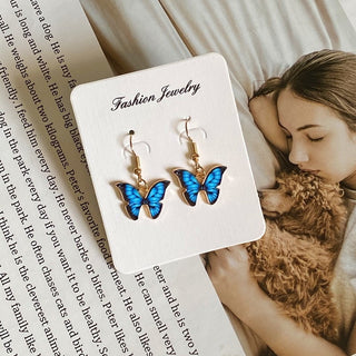 Luxury Necklace for Women Butterfly Necklace Shiny Double Chain Clavicle Pendant Anniversary Gift Jewelry Necklaces for Women ALODIA STORE