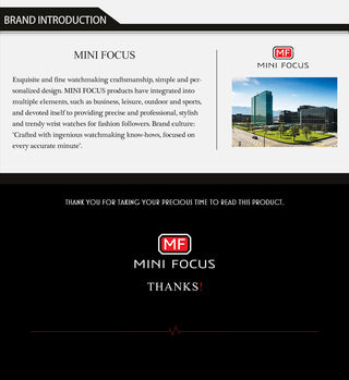 MINI FOCUS Watches Mens Top Brand Luxury Gold Watch Calendar Waterproof Chronograph Multifunction Business relogio masculino New ALODIA STORE