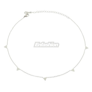 Enfashion Geometric Triangle Circle Star Choker Necklace Gold color Necklaces Pendants Stainless Steel Necklace Women chocker ALODIA STORE