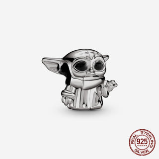 new 100% 925 sterling silver disney charm of ley 925 Chain Beaded Suitable For Ladies Original Pandora Bracelet DIY Jewelry ALODIA STORE