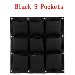 NEW Wall Hanging Pockets Planting Bags Flower Pot Waterproof Grow Bag Garden Planter Vertical Suculentas Plant Pot Home Decor ALODIA STORE