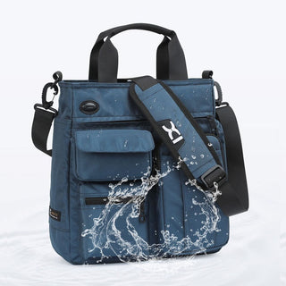 Headphone Hole Waterproof Crossbody Bag Nylon Travel ALODIA STORE