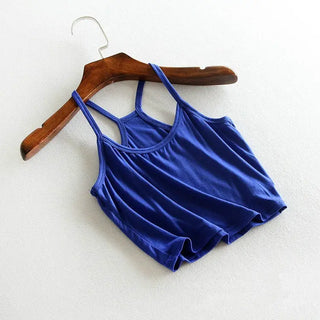 Vest Check Render Short Top Sexy Women Sleeveless U Croptops Tank Tops Running Vest Crop Tops Vests Sports Wear for Women Gym ALODIA STORE