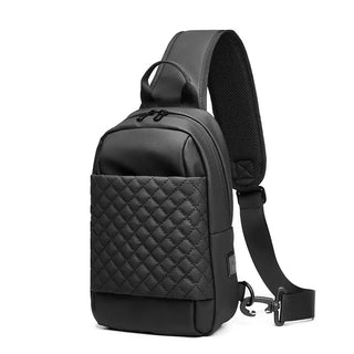 EURCOOL Messenger Bag for Men Black Crossbody Bags men for 7.9" iPad W