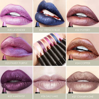 FOCALLURE 27 Colors Matte Lipstick High Gloss Crayons Long Lasting Waterproof Lip Makeup Cosmetics ALODIA STORE