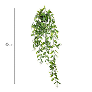 Artificial Vine Plants Hanging Ivy Green Leaves Garden Decoration Garland Grape Without Pot Fake Greenery Plant Home Accessories ALODIA STORE