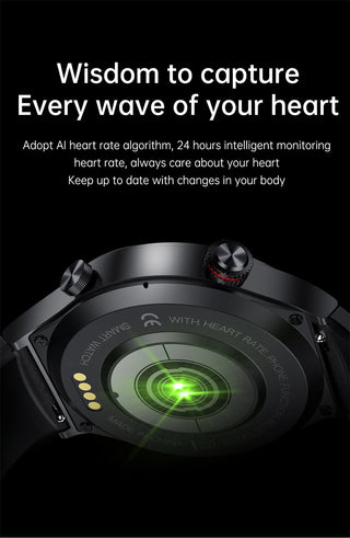 2022 New Bluetooth Call Smart Watch Men Sports Fitness Tracker Waterproof Smartwatch Large HD screen for huawei Xiaomi phone+box ALODIA STORE
