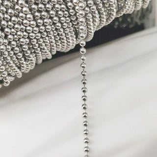 No Fade 2Meters Stainless Steel Chains for Jewelry Making DIY Necklace Bracelet Accessories Gold Chain Lips Beads Beaded Chain ALODIA STORE