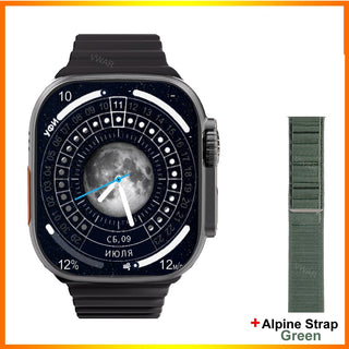2022 VWAR ZD8 Ultra MAX Smart Watch Series 8 Titanium Alloy 1:1 49mm Case Bluetooth Call NFC ECG IP68 Waterproof Smartwatch Men ALODIA STORE