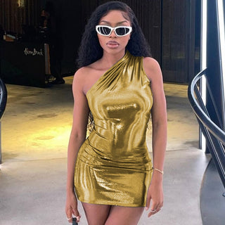 Hawthaw Women Sexy Party Club Streetwear Birthday Bodycon Mini Dress 2023 Summer Fall Clothing Wholesale Items For Business ALODIA STORE