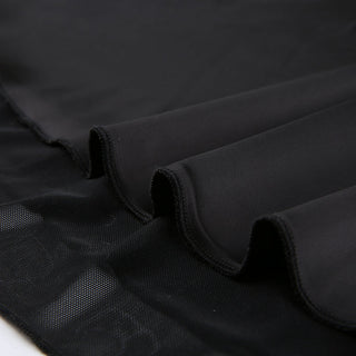 Sweetown Sleeveless Black Goth Y2K Mini Dresses Two Layer ALODIA STORE