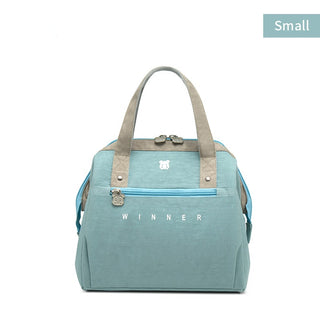 Lunch Bag Waterproof Fresh Cooler Bags Thermal Cooler Lunch Box Bag Refrigerator Portable For Women Lunch Box Picnic Food Bag ALODIA STORE