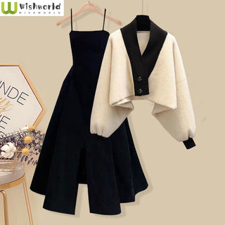Large Spring and Autumn Suit Women New Korea dress ALODIA STORE