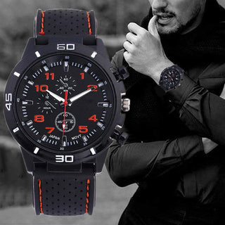 Fashion Date Quartz Men Watches Top Brand Luxury Male Clock Chronograph Sport Mens Wrist Watch Hodinky Relogio Masculino ALODIA STORE