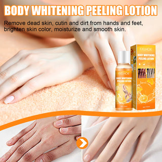 Insantly Whitening Peeling Gel Lotion Exfoliating Mask Fnger Knee Armpit Dark Skin Body Moisturizing Brighten Scrub Cream Care ALODIA STORE