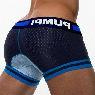 Lingeries Cotton Patchwork Low waist Sexy Men Underwear Boxer Shorts New Trunks Mens Boxershorts Underware Boxers Funny ALODIA STORE