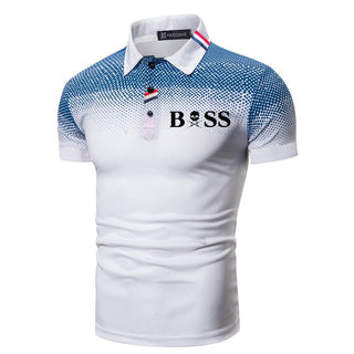 Men Polo Men Shirt Short Sleeve Polo Shirt Print Polo New Clothing Summer Streetwear Casual Fashion Men tops ALODIA STORE
