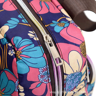 Ladies LargeCapacity Waterproof Tote Bag Flower ALODIA STORE