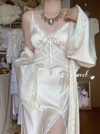 Silk Sexy Strap Dress Women Casual dress ALODIA STORE