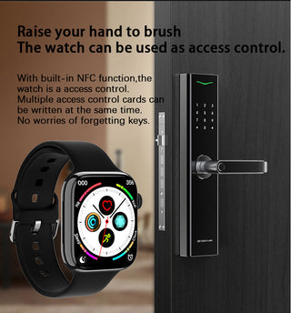 2023 Smart Watch Women Series 8 2.0 " Screen Bluetooth Call Heart Rate Blood Pressure Men Smartwatch for Apple Watch IWO Watch 8 ALODIA STORE
