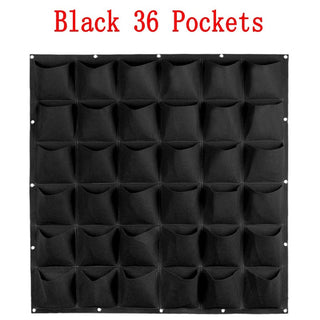 NEW Wall Hanging Pockets Planting Bags Flower Pot Waterproof Grow Bag Garden Planter Vertical Suculentas Plant Pot Home Decor ALODIA STORE