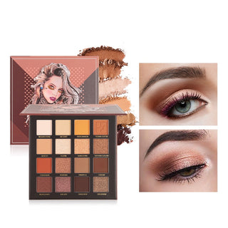 IMAGIC New Arrival Eyeshadow 16 Color Makeup Palette Matte ALODIA STORE