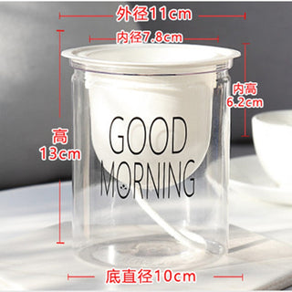 Self Watering Planter Pots Mini Round Design Succulent Plant Pot Indoor Home Garden Modern Decorative Pot Garden Supplies FU ALODIA STORE