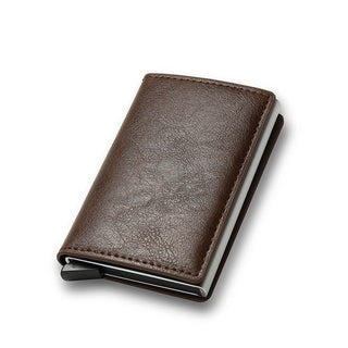 Leather Bank Card Wallet ALODIA STORE
