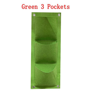 NEW Wall Hanging Pockets Planting Bags Flower Pot Waterproof Grow Bag Garden Planter Vertical Suculentas Plant Pot Home Decor ALODIA STORE