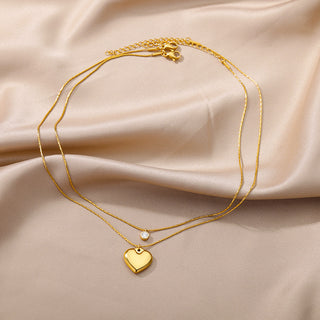 Stainless Steel Geometry Star Moon Butterfly Pendant Multilayer Chain Choker Necklace For Women Wedding Accessories Dropshipping ALODIA STORE