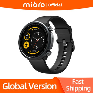 Mibro A1 Smartwatch Global Version Blood Oxygen Heart Rate Monitor 5ATM Waterproof Fashion Bluetooth Sport Men Women Smart Watch ALODIA STORE