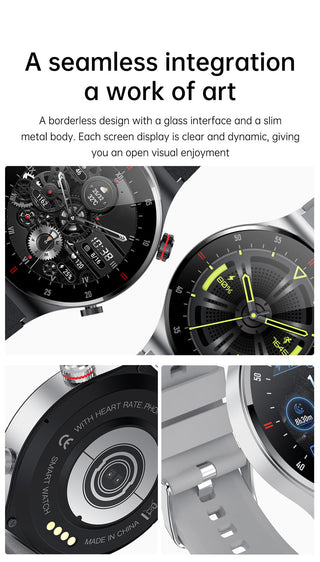 2022 New Bluetooth Call Smart Watch Men Sports Fitness Tracker Waterproof Smartwatch Large HD screen for huawei Xiaomi phone+box ALODIA STORE