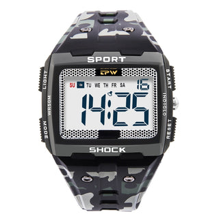 Big Numbers Easy to Read 5ATM Water Resistant Men Digital Watch Outdoor Sport ALODIA STORE