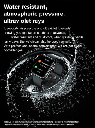 2023 NEW Smart Watch Bluetooth Calls Smartwatch For Men Women Sport Fitness Bracelet Custom Watch Face Sleep Heart Rate Monitor ALODIA STORE