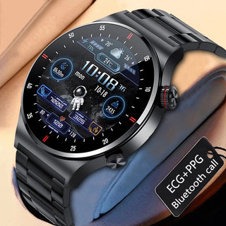 2022 New Bluetooth Call Smart Watch Men Sports Fitness Tracker Waterproof Smartwatch Large HD screen for huawei Xiaomi phone+box ALODIA STORE