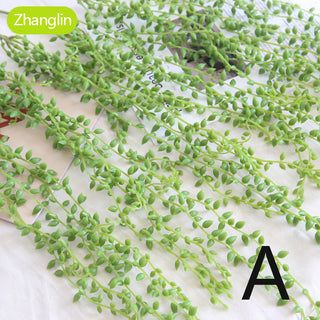 Artificial Plants Home Decoration Succulent Ivy Greening Wall Hanging Window Garden Festive Party Decoration Fake Flower Plants ALODIA STORE