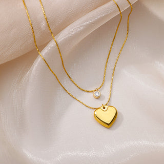 Stainless Steel Geometry Star Moon Butterfly Pendant Multilayer Chain Choker Necklace For Women Wedding Accessories Dropshipping ALODIA STORE