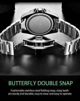 2022 Top Brand Luxury Fashion Diver Watch Men 30ATM Waterproof Date Clock Sport Watches Mens Quartz Wristwatch Relogio Masculino ALODIA STORE