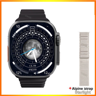 2022 VWAR ZD8 Ultra MAX Smart Watch Series 8 Titanium Alloy 1:1 49mm Case Bluetooth Call NFC ECG IP68 Waterproof Smartwatch Men ALODIA STORE