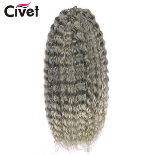 Synthetic Ariel Curl Hair Water Weave Passion Twist Crochet Braids Hair Extensions Ombre Blonde Pink Braiding Hair For Women ALODIA STORE