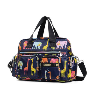 Ladies LargeCapacity Waterproof Tote Bag Flower ALODIA STORE