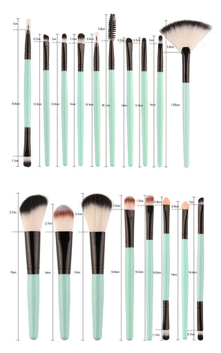 Professional Makeup Brushes Tools Set Make Up ALODIA STORE