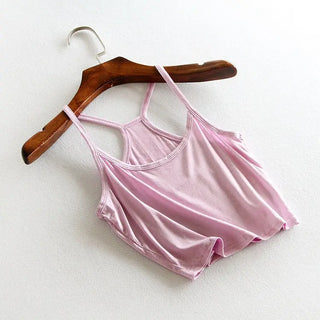 Vest Check Render Short Top Sexy Women Sleeveless U Croptops Tank Tops Running Vest Crop Tops Vests Sports Wear for Women Gym ALODIA STORE